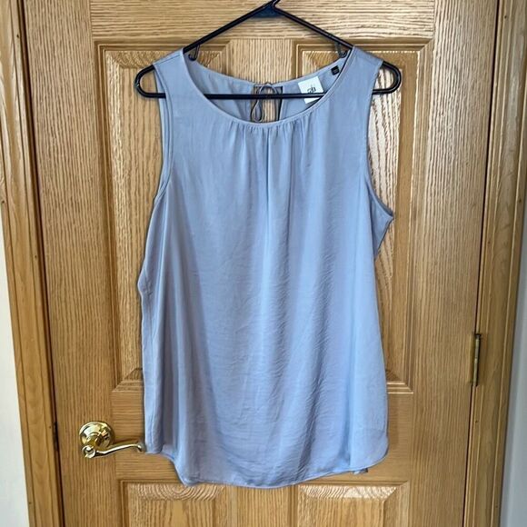 Cabi Tie Back MIST Sleeveless Blouse Top Large #5363 - Picture 2 of 6